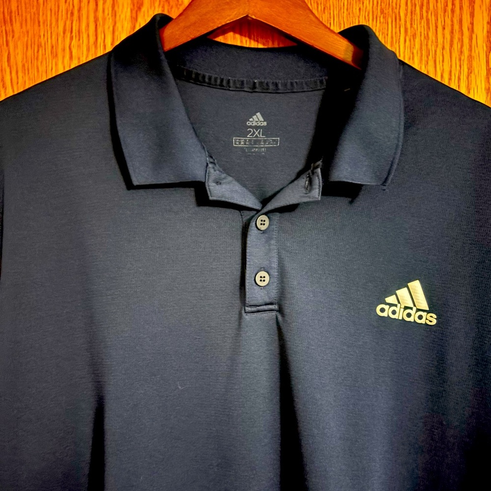 Adidas Navy blue Polo